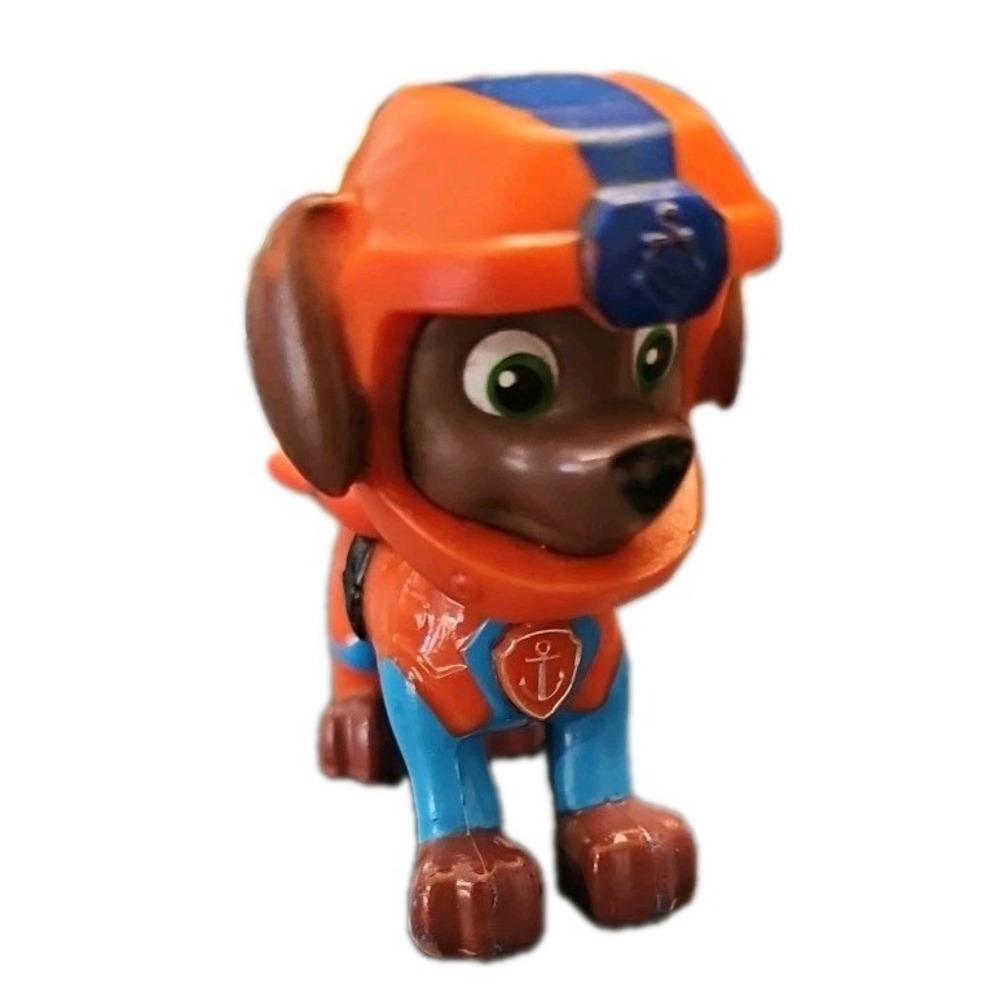 Paw Patrol Sea Patroller Zuma Figure Spin Master 2 Inch Plastic Action Toy